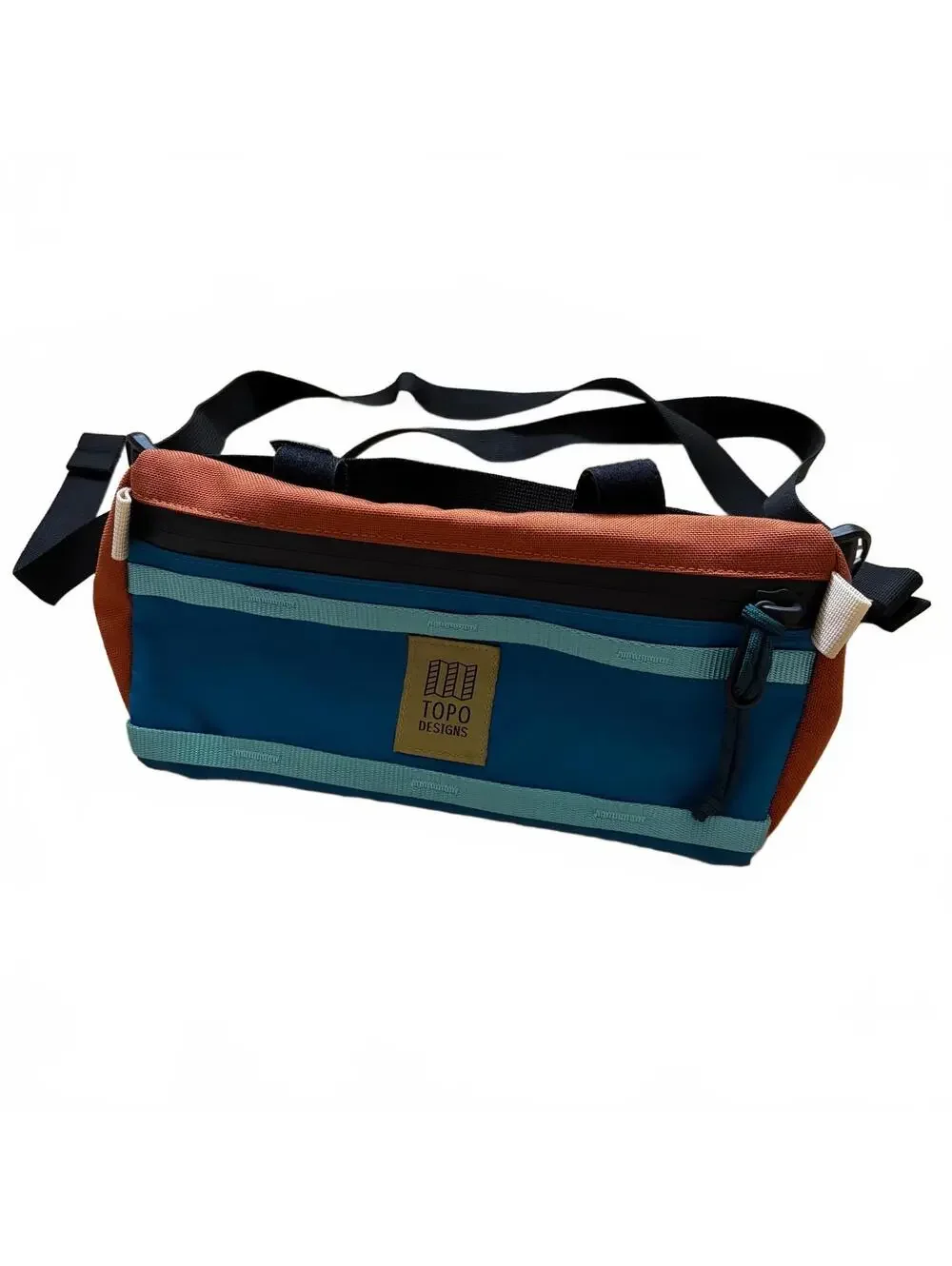Topo Designs Bike Bag Triangle Pack Cycling USA Colorblock Gorpcore Outdoor - Picture 6 of 6